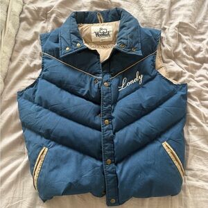 Lonely Ghost Bespoke Reversible Quilted Vest